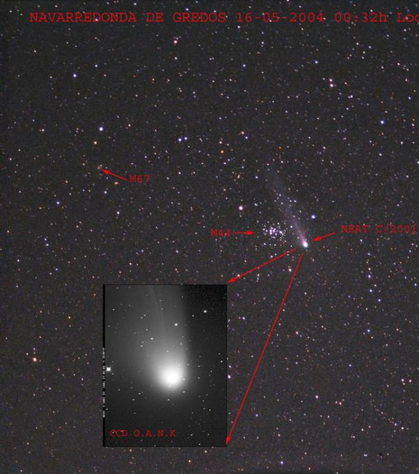 Q4 Neat Comet and Praesaepe Open Cluster