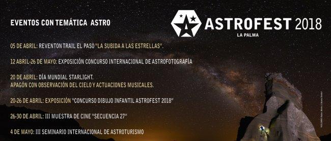 Poster Astrofest La Palma. Credit: Astrofest.