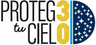 Logo de la campaña de conmemoración del 30 aniversario de la Ley del Cielo. Crédito: Gabriel Pérez Díaz, SMM (IAC).