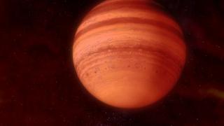"Ultra hot Jupiter" artistic simulation. Credit: Gabriel Pérez Díaz, SMM (IAC).