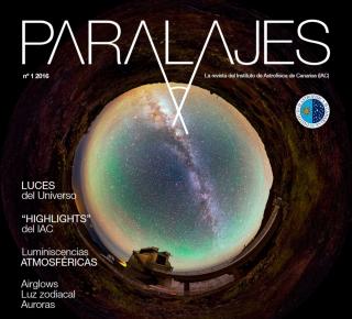 Portada de PARALAJES Luces del Universo