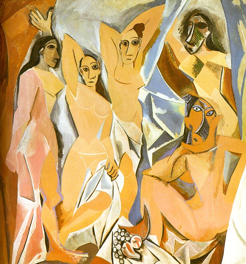 Las señoritas de Avignon. Pablo Picasso (1907)