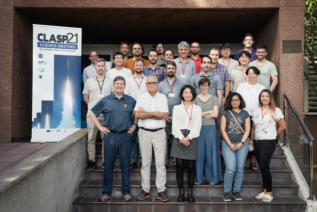 Asistentes a la reunión científica de CLASP-2.1 en la sede del IAC en La Laguna. Crédito: Inés Bonet