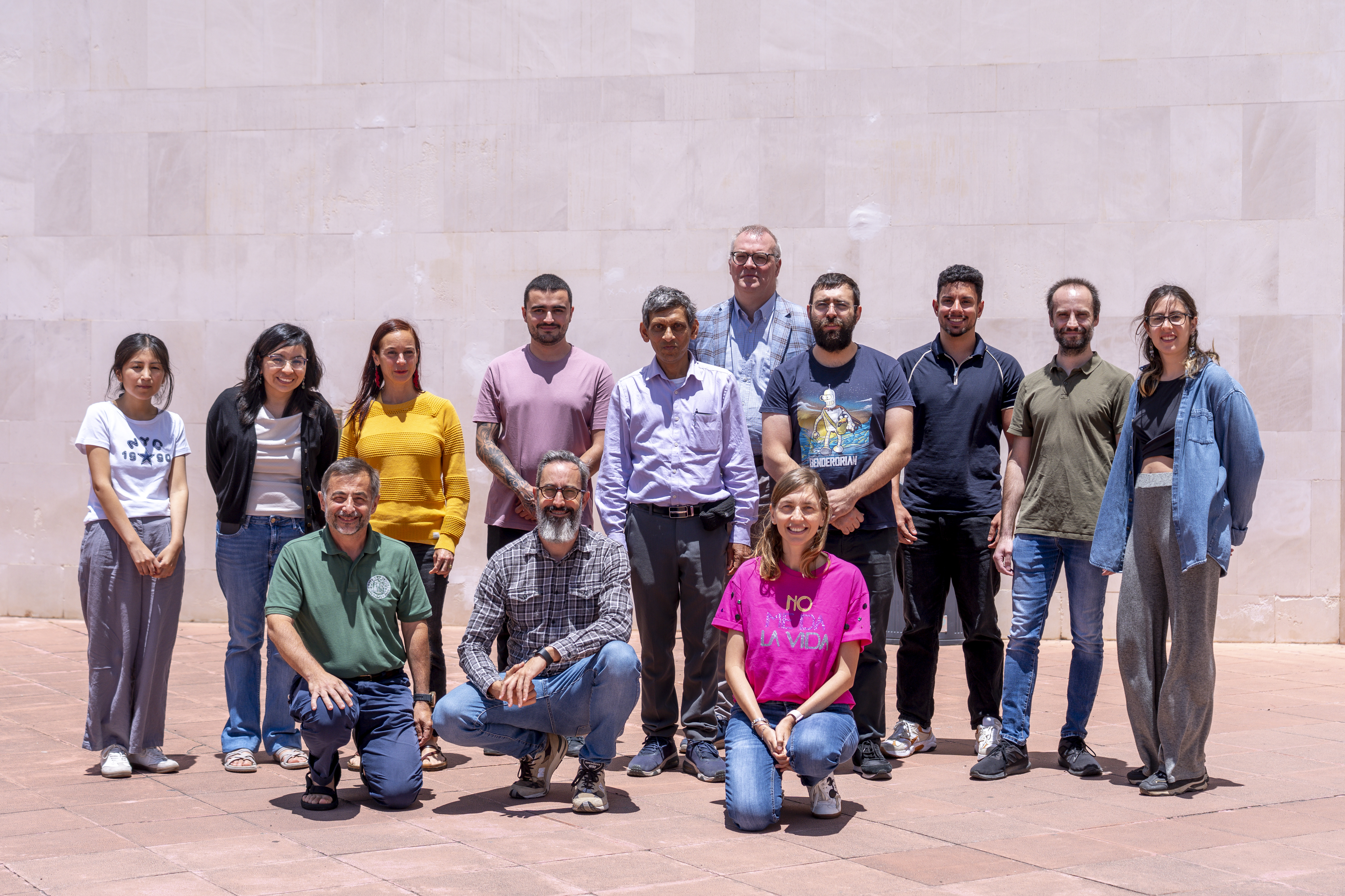 Foto de grupo del proyecto BEARD