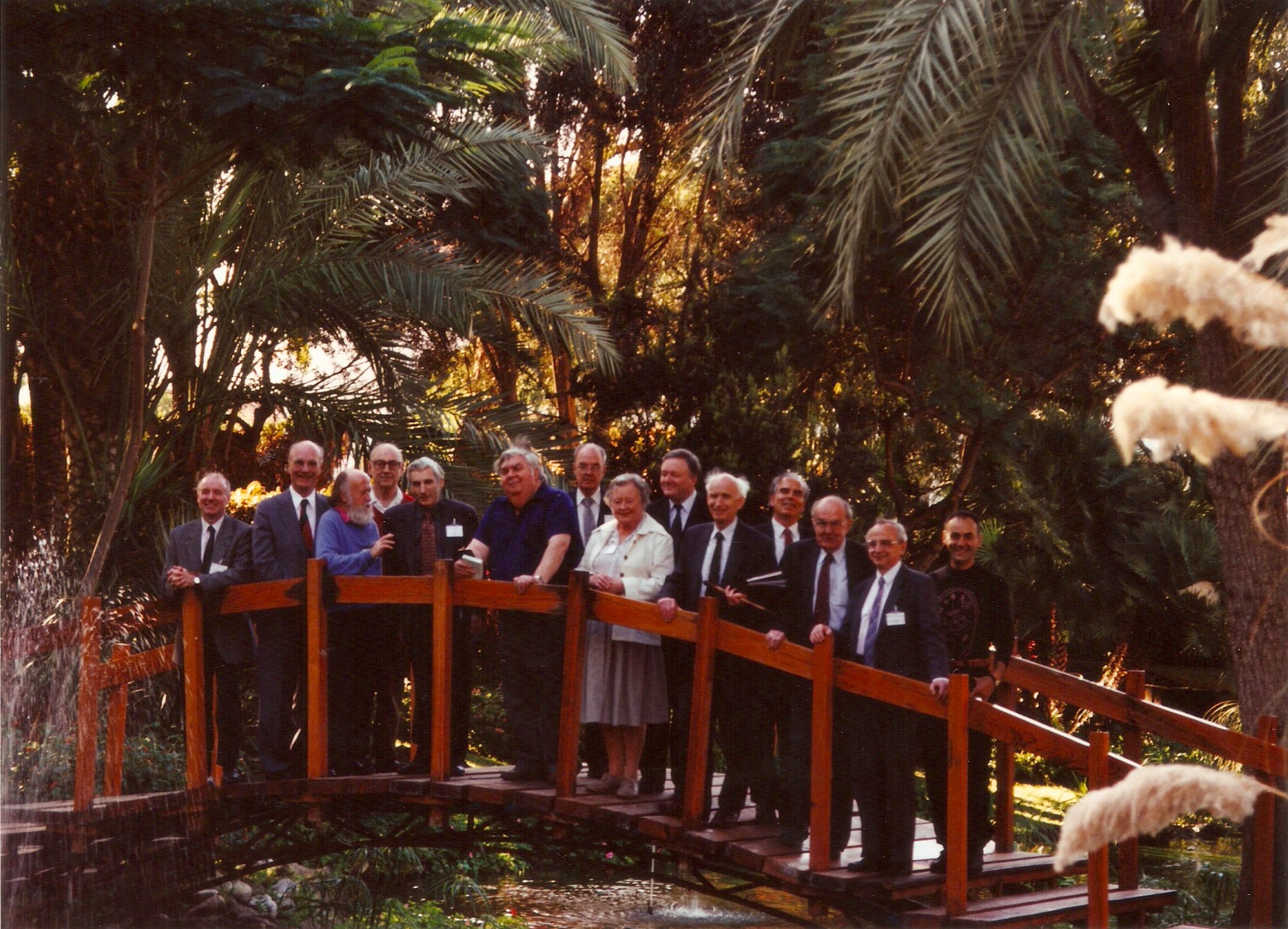 Participantes del encuentro “Key Problems in Astronomy”, celebrado en 1995 en Tenerife