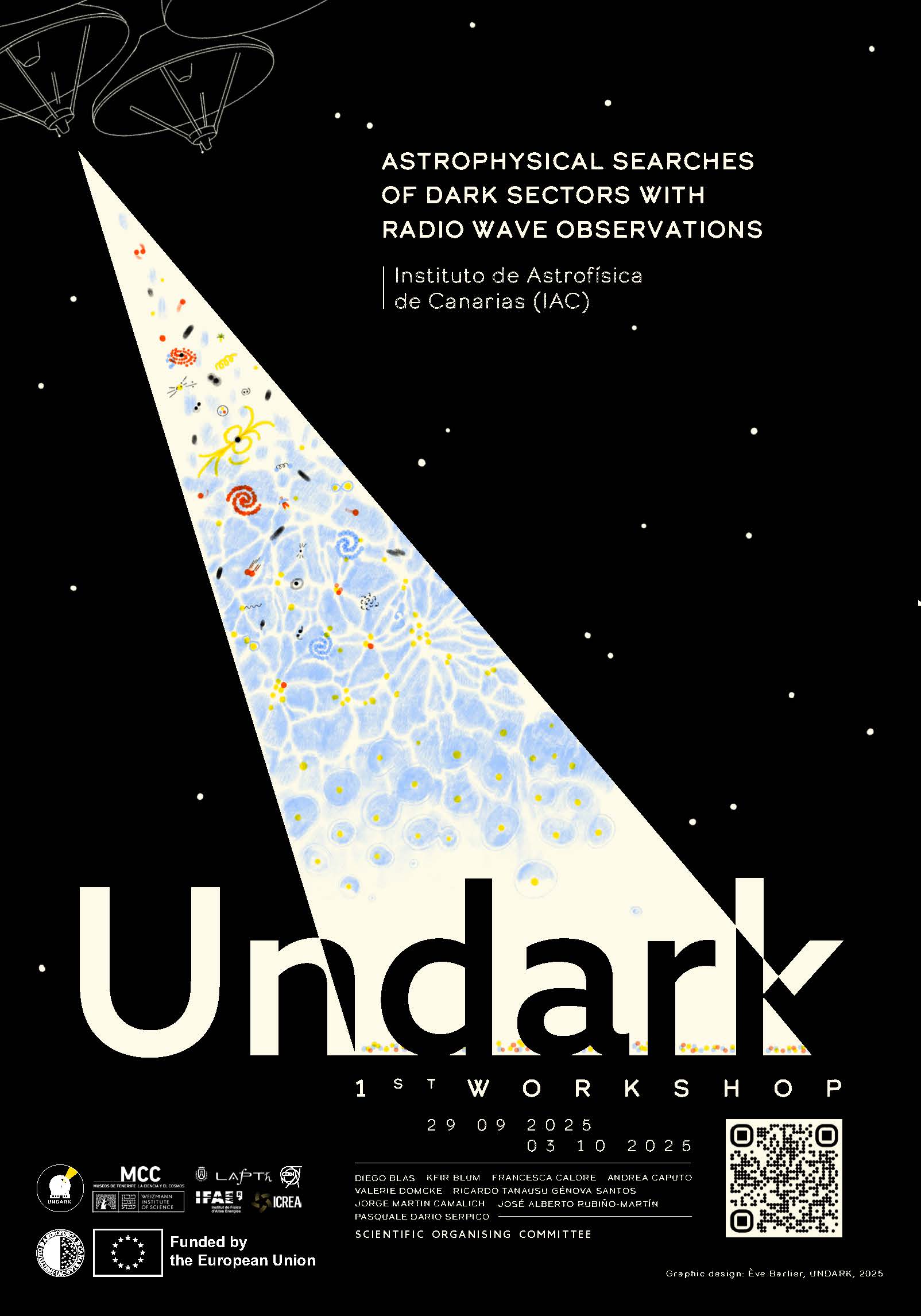 Póster del primer Workshop UNDARK