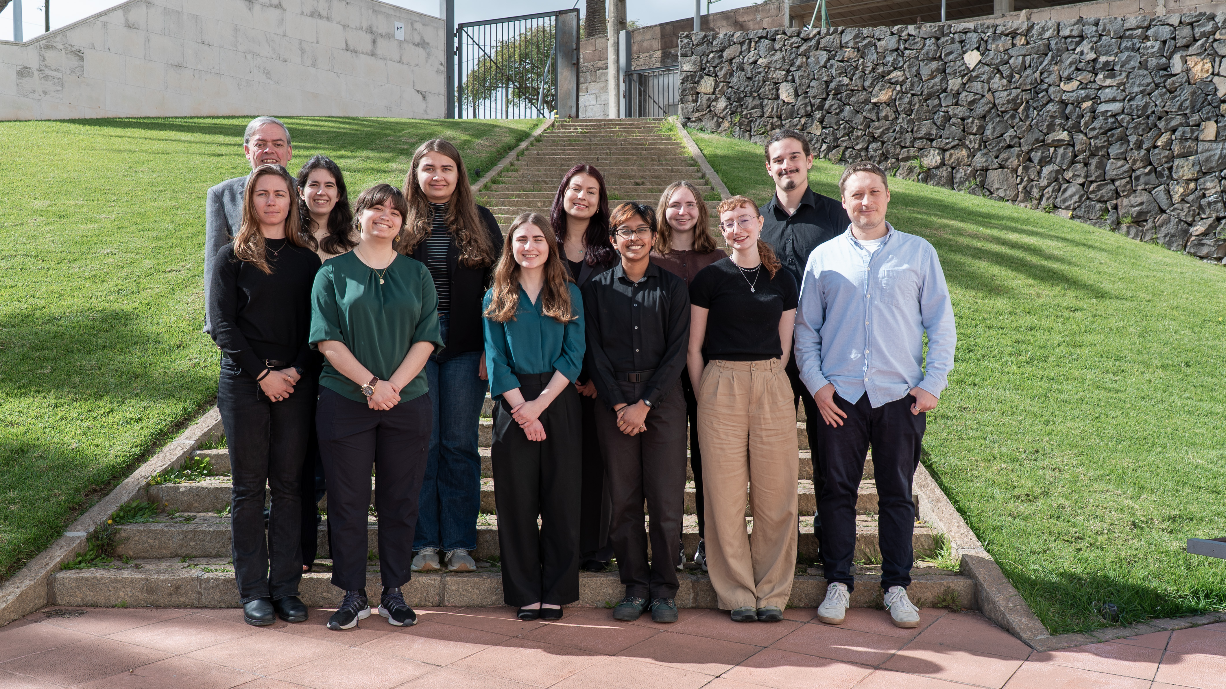 Estudiantado del MIT en la Facultad de Física de la ULL