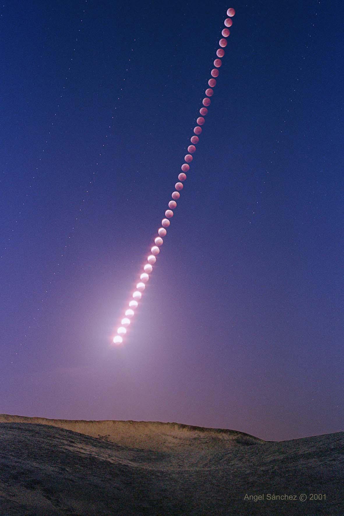 Eclipse among the Dunes