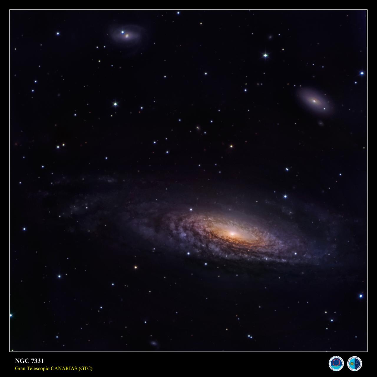 Galaxia espiral sin barra NGC 7331
