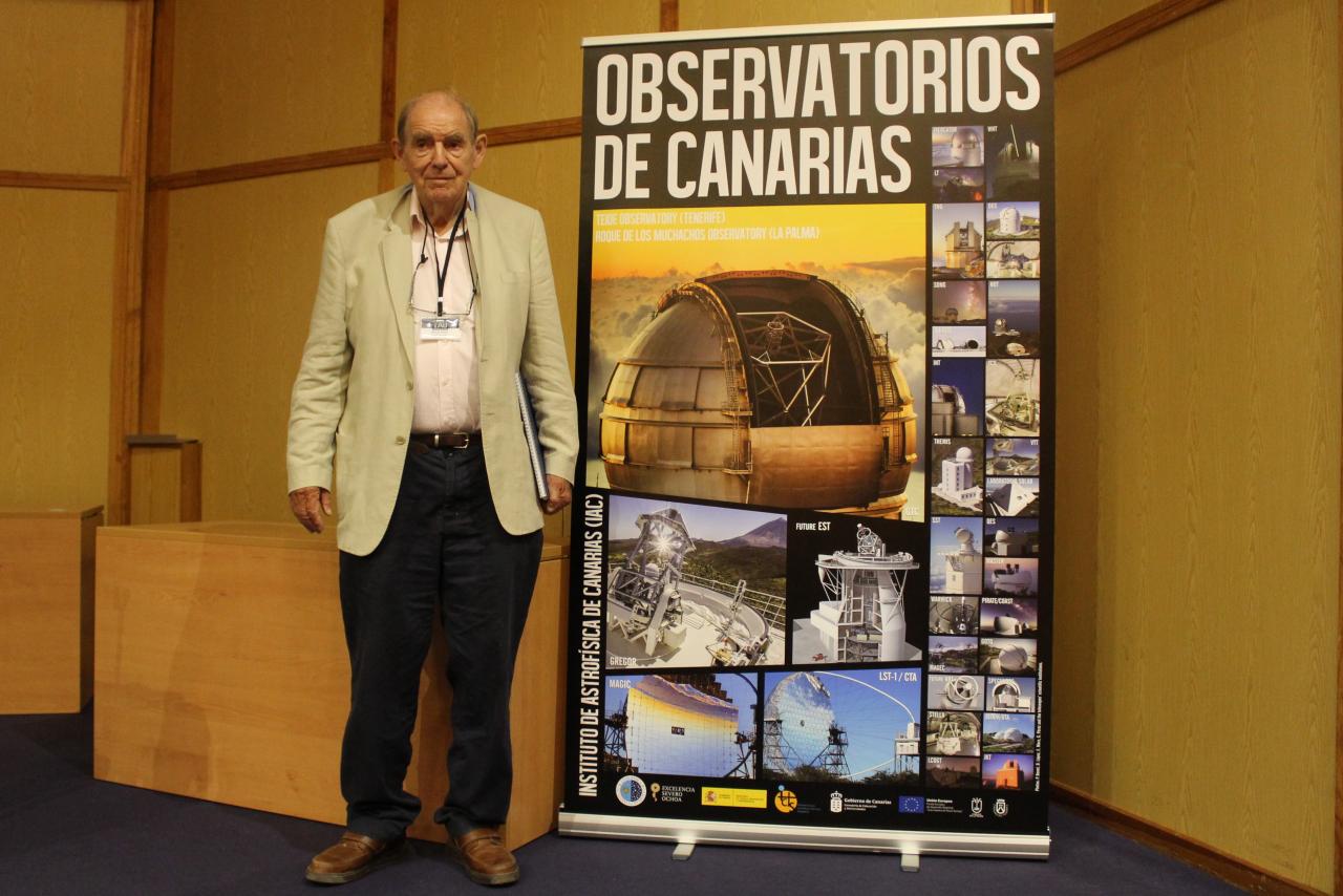 Michael Disney at the IAU Symposium 355