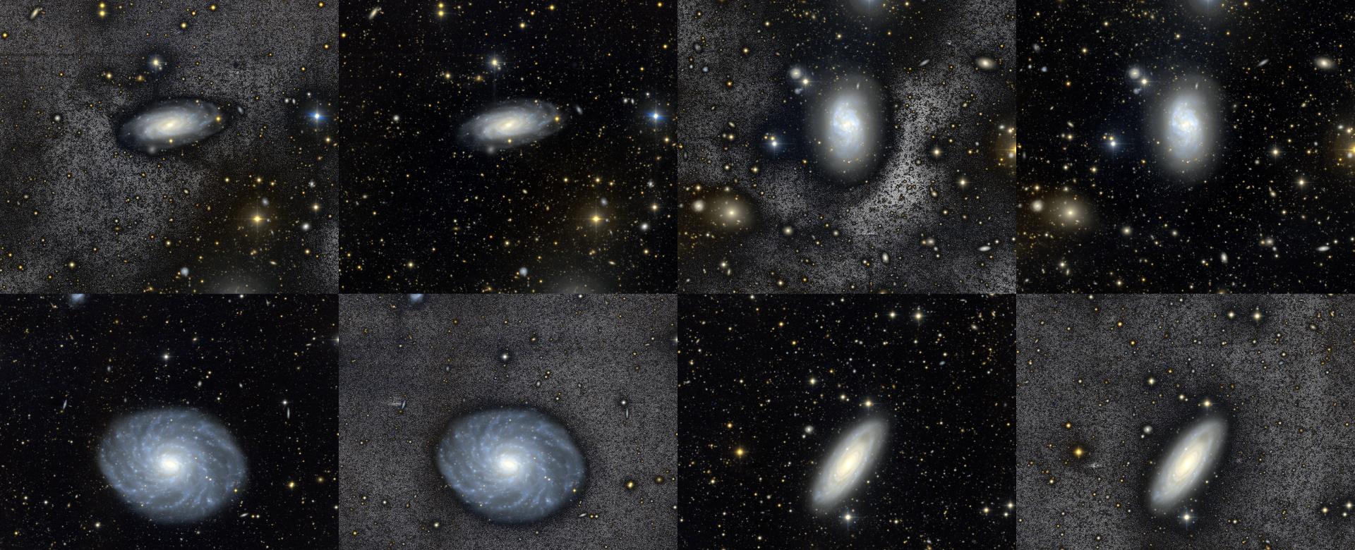 Galaxias análogas a la Vía Láctea del proyecto BEARD