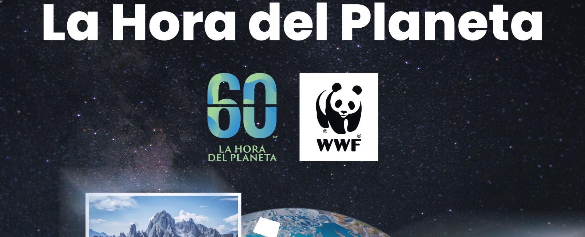 El cartel utilizado para la Hora del Planeta 2025
