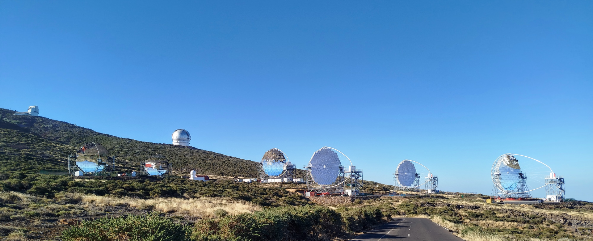 Nueva red de telescopios LST en el Observatorio del Roque de los Muchachos, en La Palma