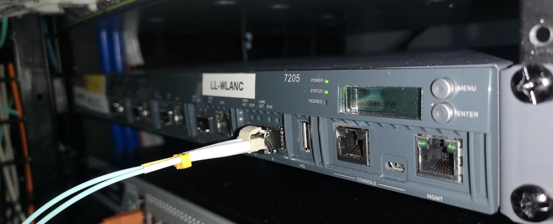 Wifi Controller at the IAC Headquarters in La Laguna. Credit: Jorge Goya. Wifi Controller at the IAC Headquarters in La Laguna. Credit: Jorge Goya.