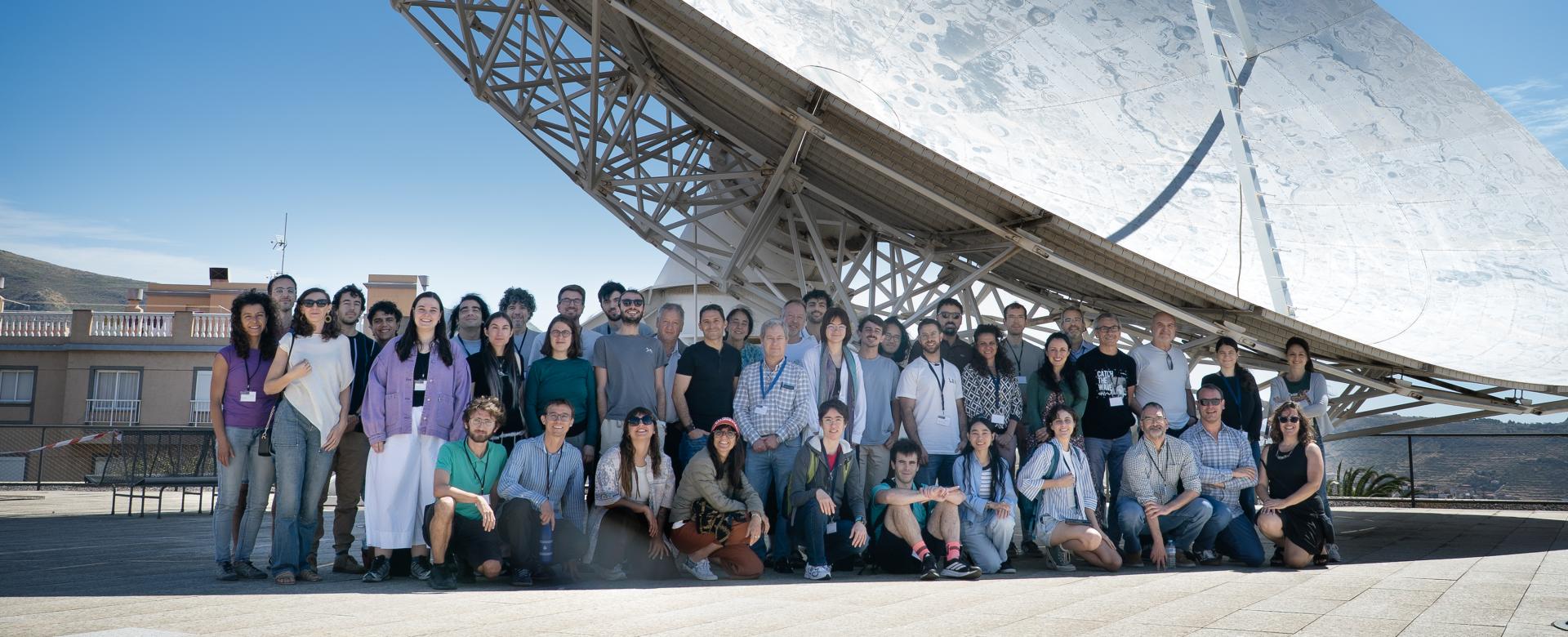 Grupo de integrantes deL 23 congrese de Multidark