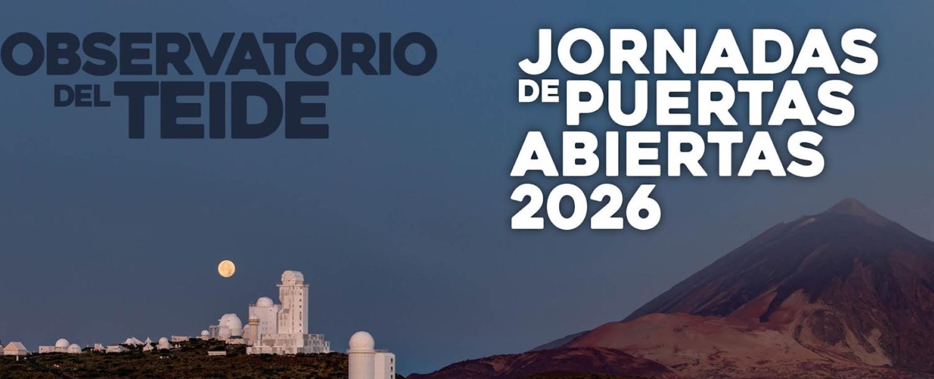  Puertas abiertas del Observatorio del Teide 2026