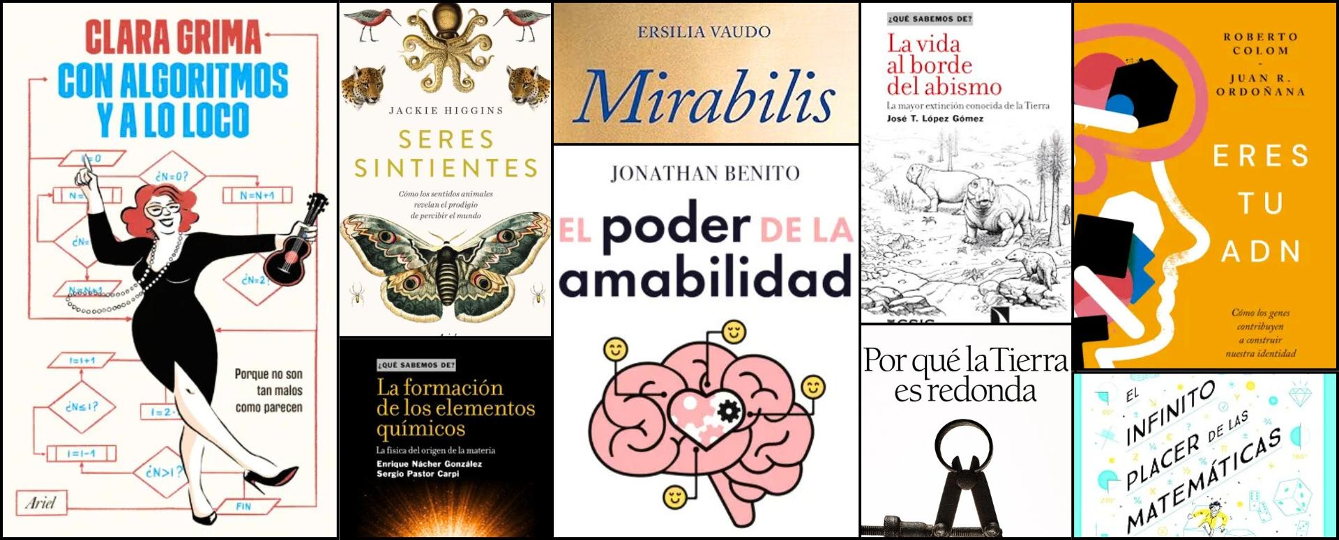 Libros finalistas del Premio Cosmos