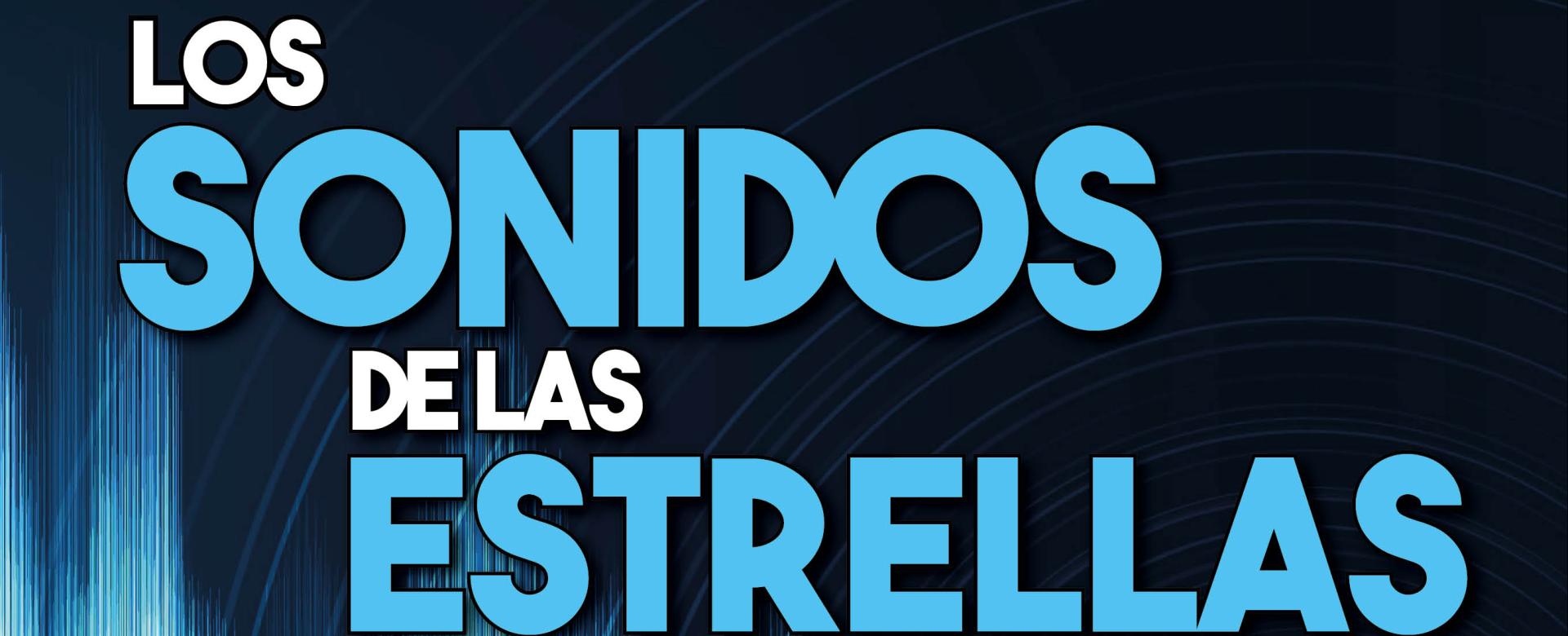 Cartel de la conferencia "Los sonidos de las estrellas" de Enrique Pérez Montero en el MCC