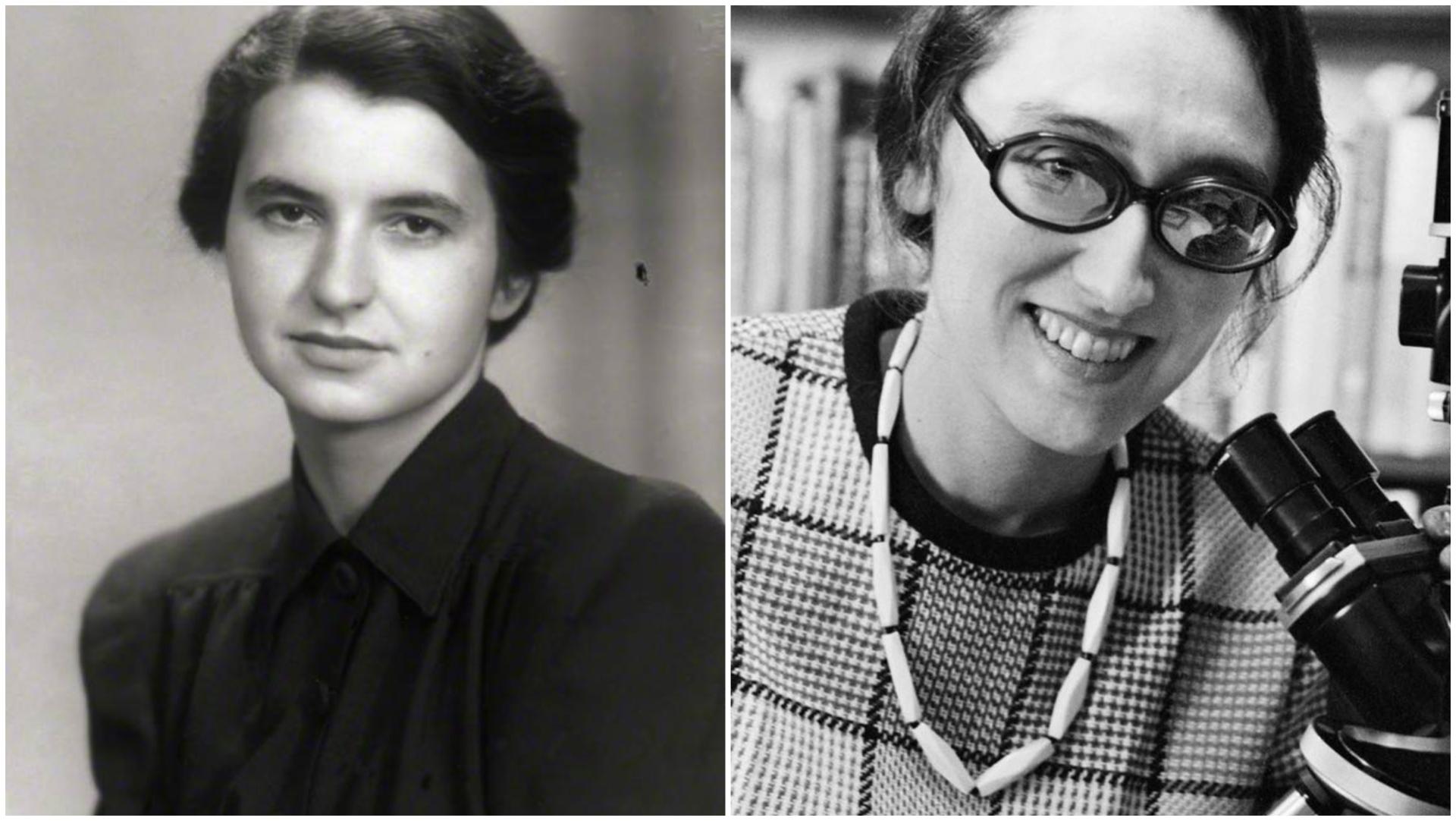 Rosalind Franklin y Lynn Margulis 