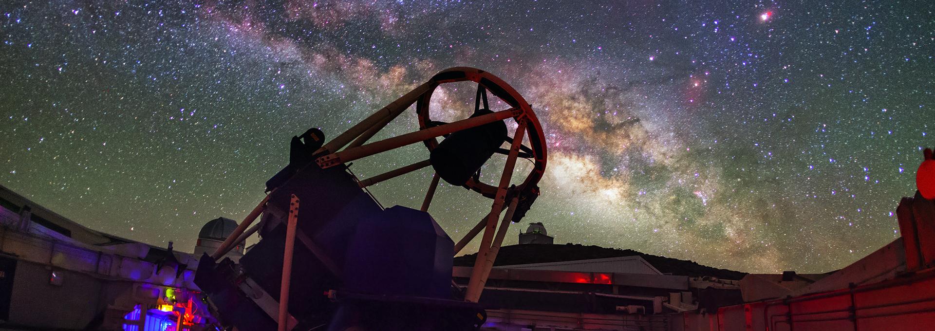 El Telescopio Liverpool en el Observatorio del Roque de los Muchachos. Créditos: Daniel López / IAC