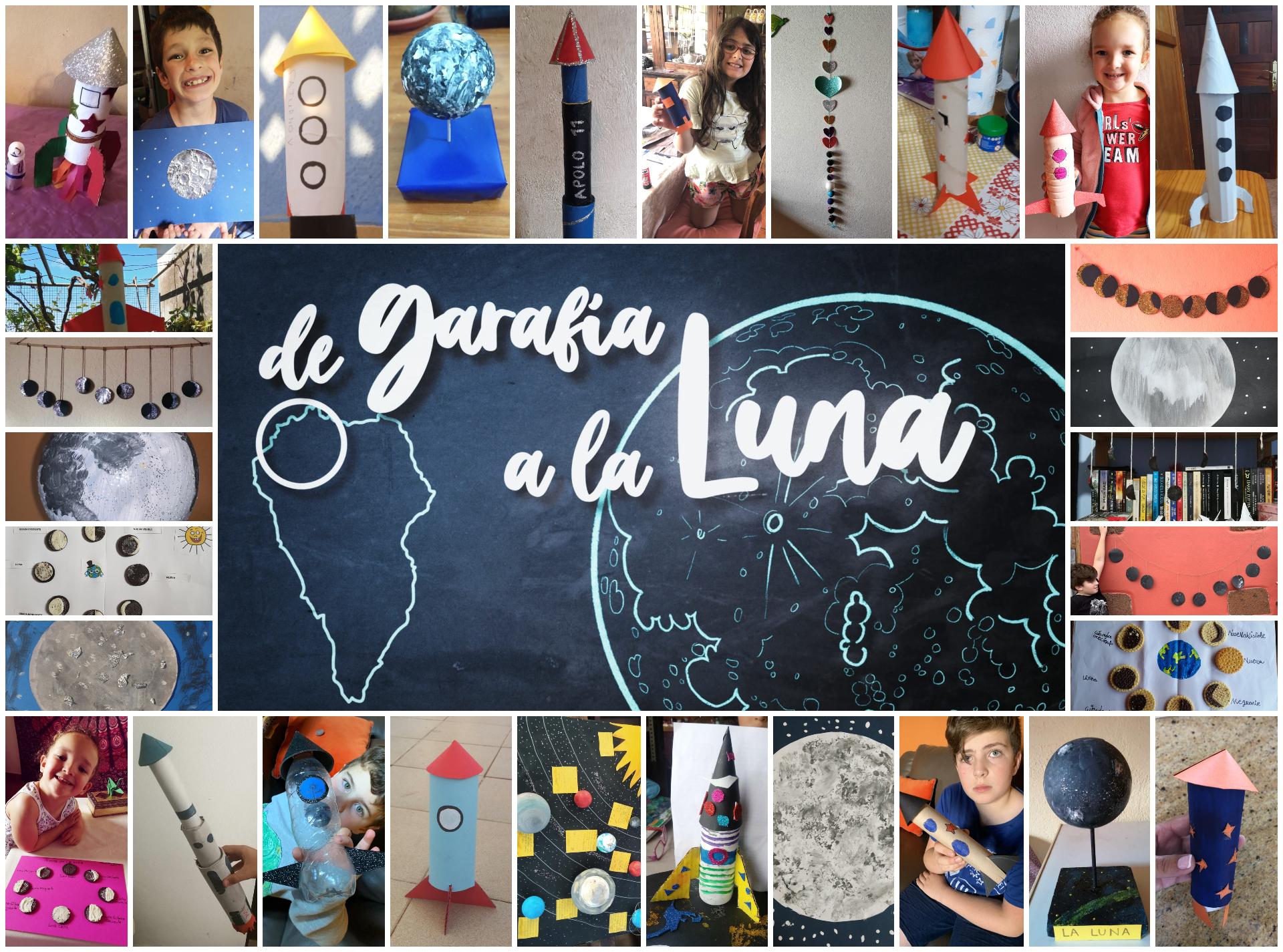 Collage Proyecto De Garafía a la Luna