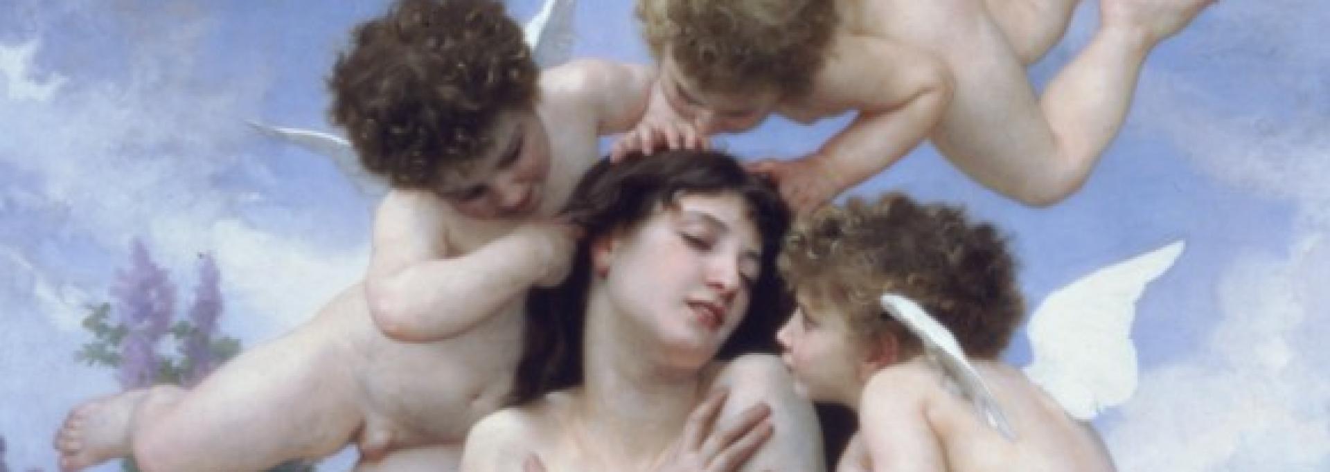 “La primavera”, por William-Adolphe Bouguereau (1886). Joslyn Art Museum.