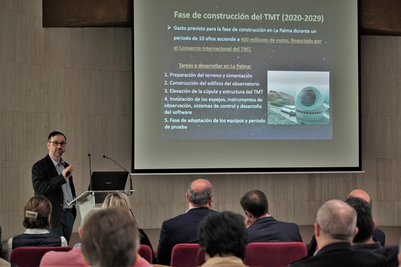 Presentación Informe Socio-Económico TMT La Palma