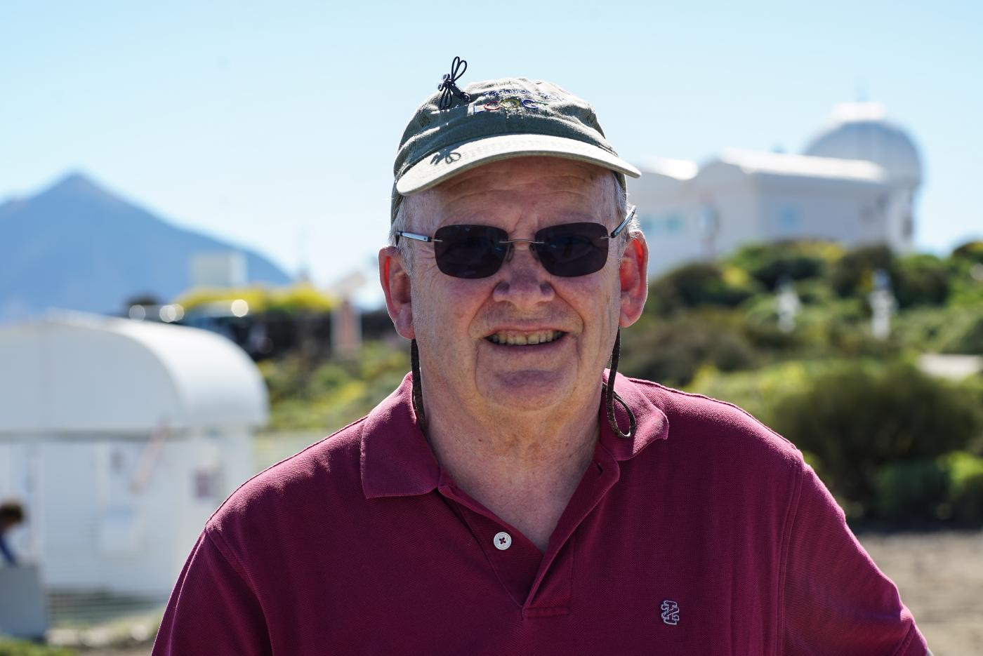 Wayne Rosing at the Teide Observatory