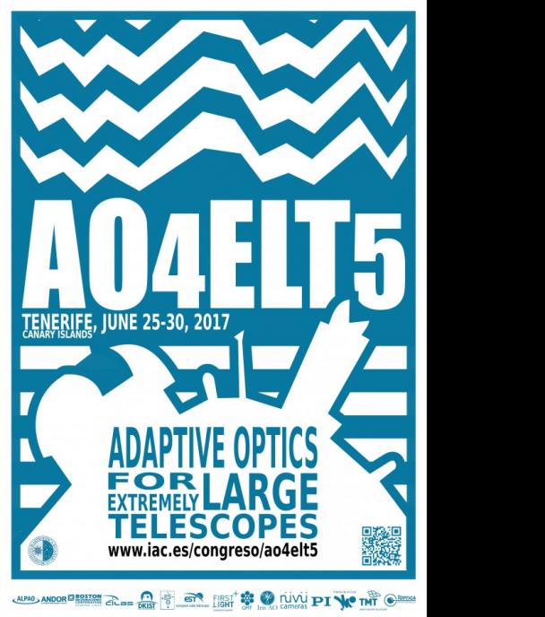 V edición del congreso sobre “Óptica Adaptativa para Telescopios Extremadamente Grandes”