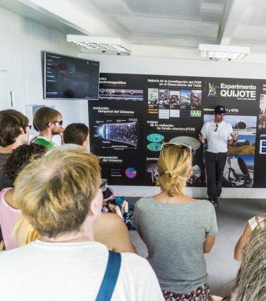 Más de 1.600 personas visitaron el Observatorio del Teide en sus Jornadas de Puertas Abiertas 2017