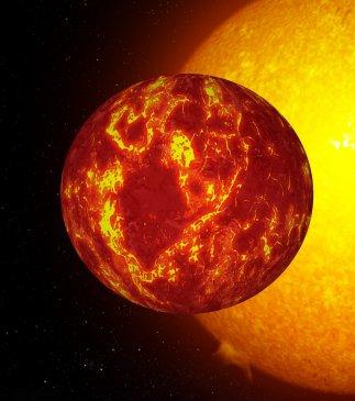 Un planeta muy “heavy”, increíblemente metálico y denso
