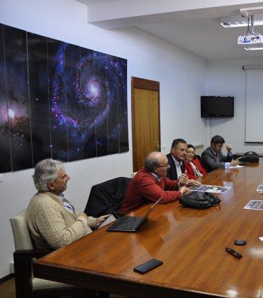 Representatives of the TMT visit the IAC and its observatories