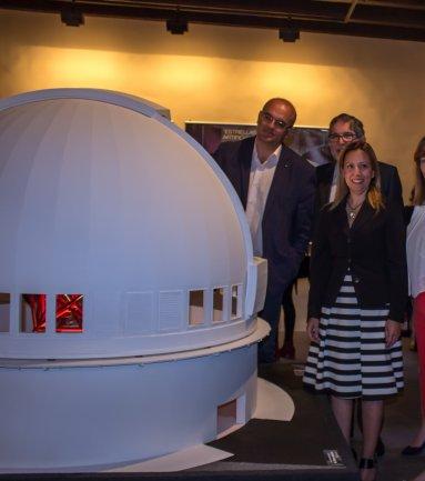 Presentación en La Palma de la exposición “FEDER, mirando el cielo”