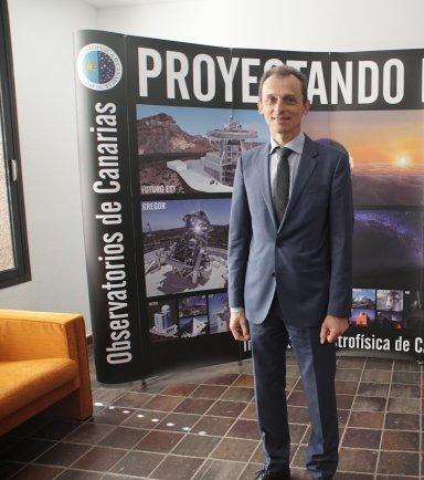 PEDRO DUQUE: “Seguiremos apoyando el Cielo de Canarias como un activo muy valioso para la sociedad”