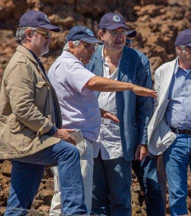 Estrellas de la literatura ‘tocan el cielo’ en el Observatorio de La Palma