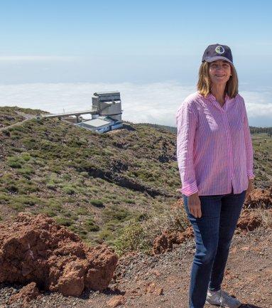 Stars from the world of literature “touch the sky” at the La Palma Observatory