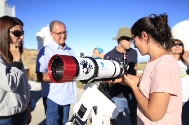 Solar Telescope of the CosmoLAB project