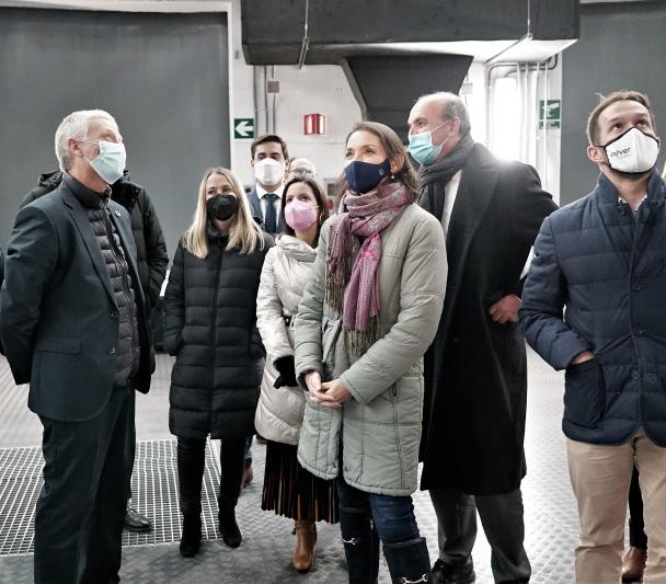 Visit of the Minister of Tourism Reyes Maroto to the ORM