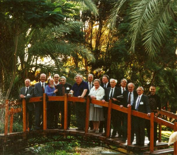 Grandes maestros de la Astrofísica en el encuentro “Key Problems in Astronomy”, celebrado en 1995 en Tenerife. 