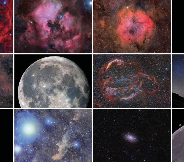 Astronomical calendar 2022 - images