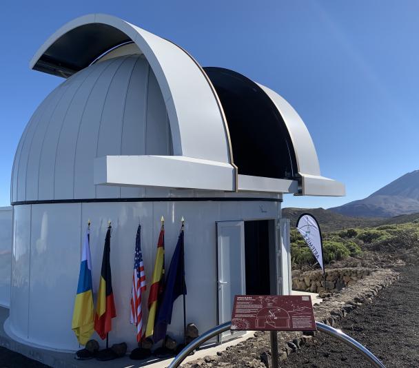 Artemis telescope, from the Speculoos network, at the Teide Observatory. Artemis telescope, from the Speculoos network, at the Teide Observatory.