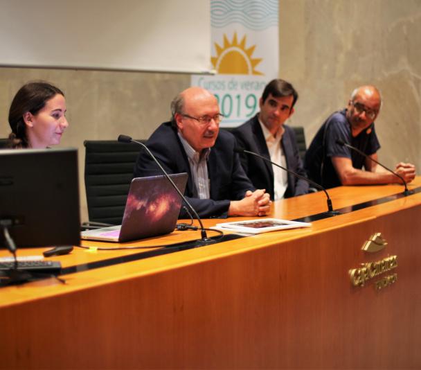 Patricia Chinchilla, Rafael Rebolo, José Alberto Rubiño and Antonio Eff-Darwich. 