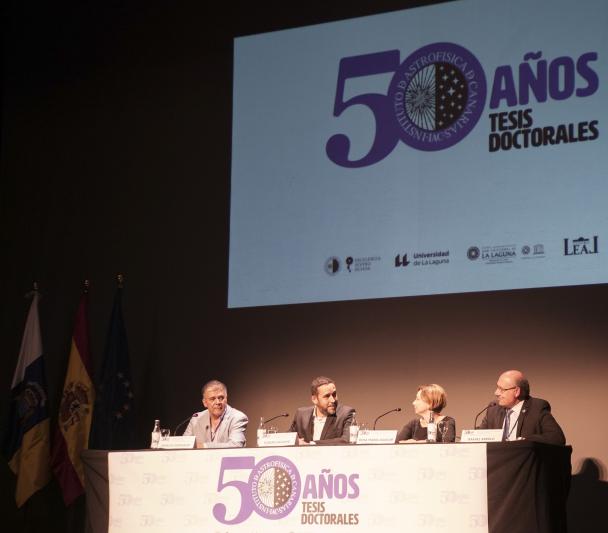 Inauguración del congreso "Impulsando la Astrofísica en España: 50 años de tesis doctorales en el IAC"