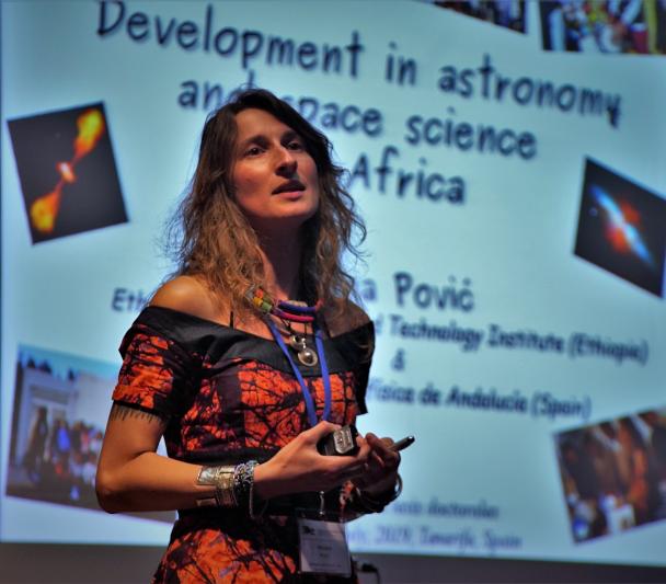 Mirjana Povic, Ethiopian Space Science and Technology Institute (ESSTI) and Instituto de Astrofísica de Andalucía (IAA-CSIC). 