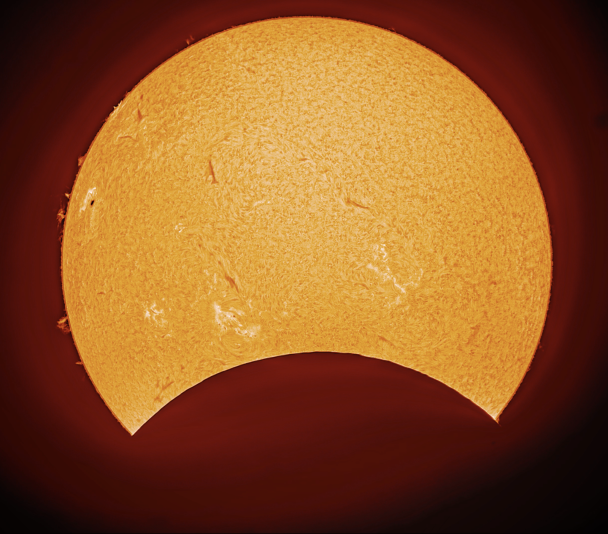 Eclipse solar parcial del 29 de marzo de 2025