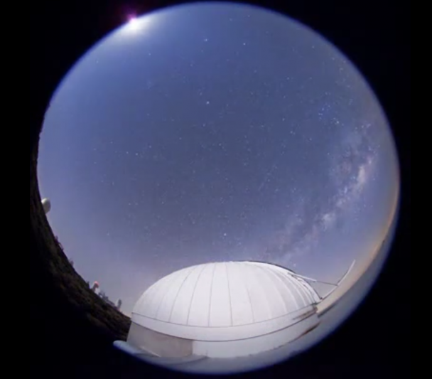 Telescopio IAC80 – Exterior – Vía Láctea – OT