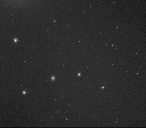 Asteroide 2012 DA14 - Cámara CCD