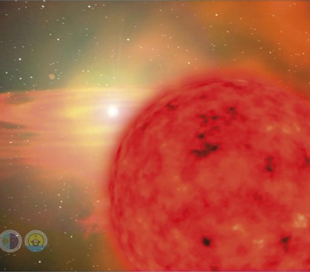 Evolución de un sistema binario de estrellas simbióticas hacia una nebulosa planetaria bipolar