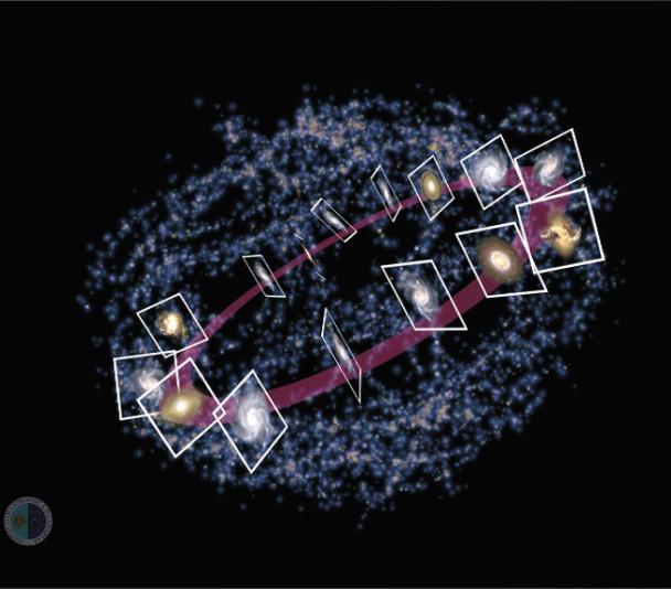 Orientation of galaxies in the large-scale structure of the universe
