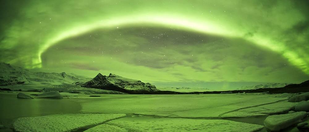 Auroras boreales en Islandia Crédito: Daniel López (ElCielodeCanarias)